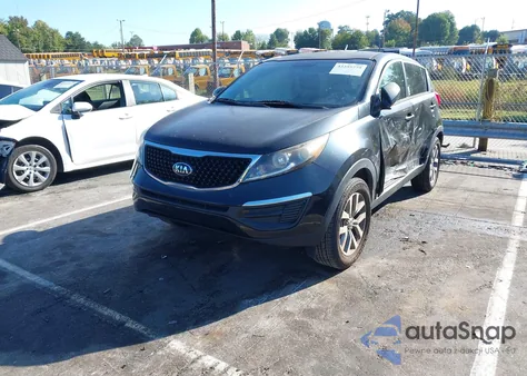 2016 Kia Sportage Lx из США, поврежденный, VIN KNDPB3AC1G7823833